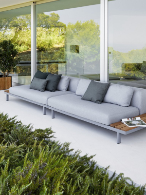 Space 2-seater Sofa With Side Table