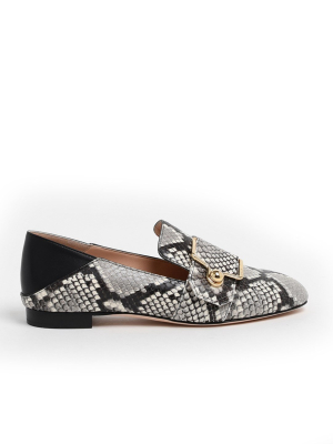 Bally Animal Print Loafers