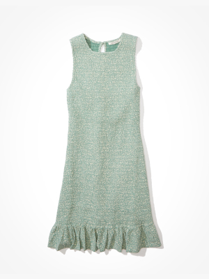 Ae Smocked Mini Dress