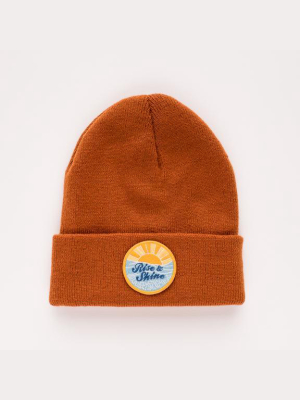 Seaslope Rise And Shine Youth/adult Beanie - Canyon