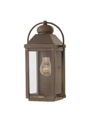 Outdoor Anchorage Wall Sconce