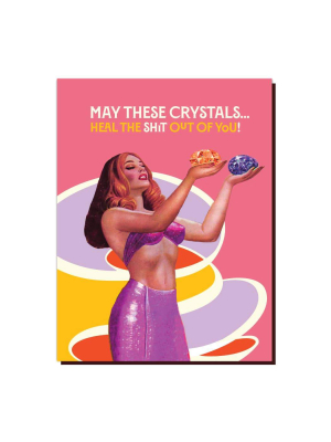 Crystal Heal Card