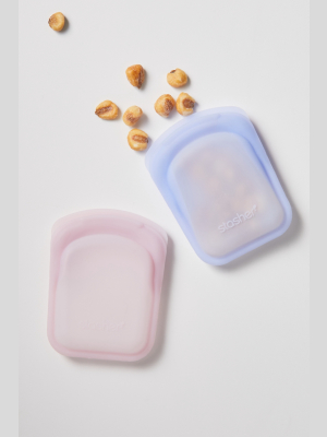 Stasher Pocket Reusable Silicone Snack Bag Set