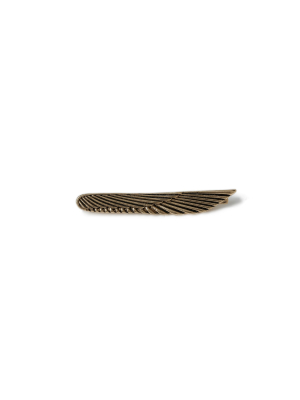 Gold Feather Tie Pin*