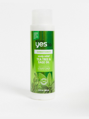 Yes To Tea Tree & Sage Oil Scalp Relief Conditioner