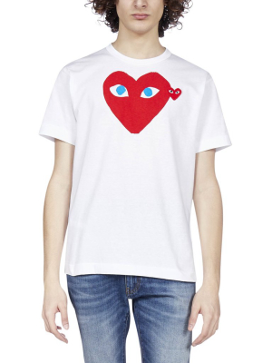 Comme Des Garçons Play Heart Crewneck T-shirt