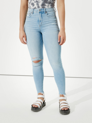 Ae The Lu(x)e Jean Curvy Super High-waisted Jegging