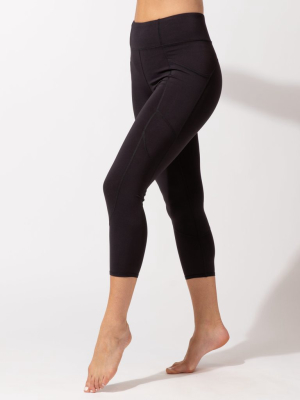 Rita Pocket High Rise Crop Sport Legging