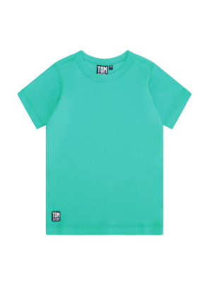 Solid Spearmint Short Sleeve