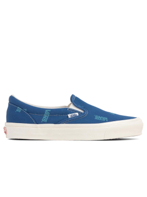 Vans Vault Og Classic Slip-on Lx - Bright Cobalt/air Blue