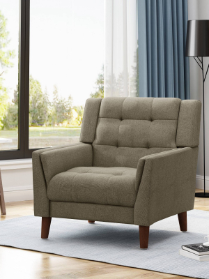 Candace Mid-century Modern Armchair - Christopher Knight Home