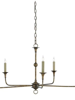 Nottaway Bronze Large Chandelier