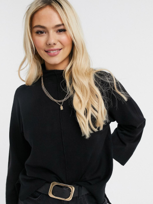 French Connection Ebba Vhari High Neck Sweater