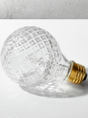 Cut Glass Halogen 40w Light Bulb