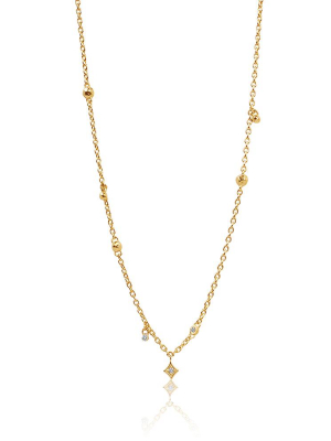 Inthefrow Milky Way Necklace - Gold