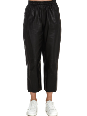 Pinko Elasticated Waistband Straight Leg Trousers