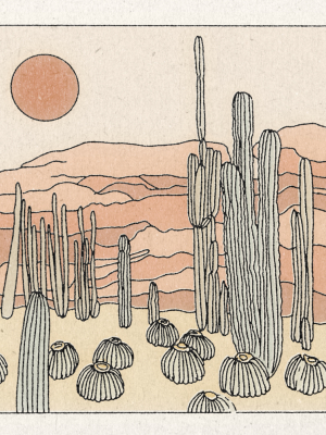Desert Scene Print