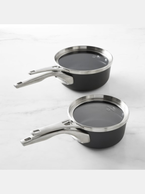 Calphalon Space Saving Nonstick Saucepan, Set Of 2