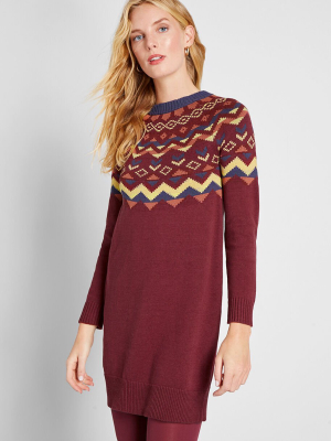 Cozy Commitment Sweater Dress