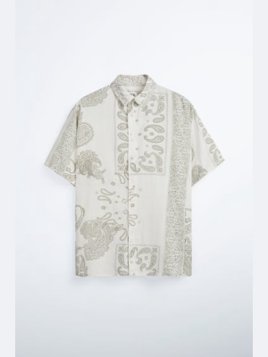 Paisley Print Shirt