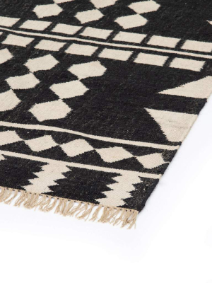 Argus Block Pattern Rug - Np