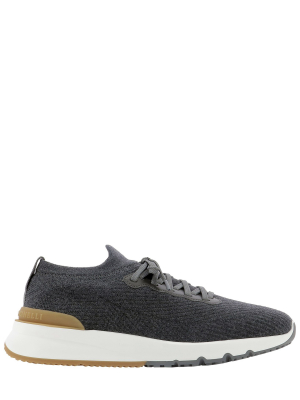 Brunello Cucinelli Knitted Sock Sneakers