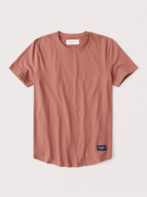 Curved Hem Tee