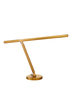 Barrett Knurled Boom Arm Desk Light