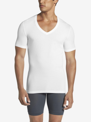 Cool Cotton Deep V-neck Stay-tucked Undershirt 2.0