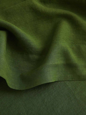 French Linen Sheet Set - Forest