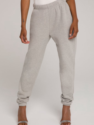 Boyfriend Sweatpant | Heather Grey001