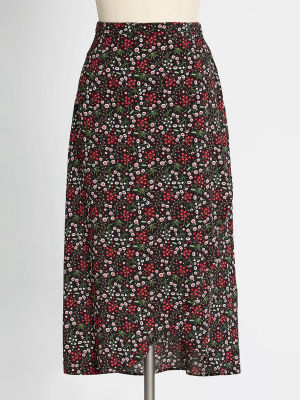 Wildwood Flower Wrap Skirt