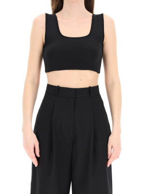 Low Classic Ribbed Cropped Top