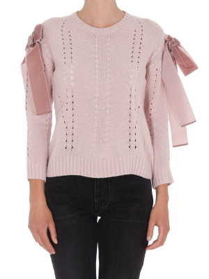 Redvalentino Bow-detailed Sweater