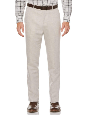 Big & Tall Linen Twill Suit Pant