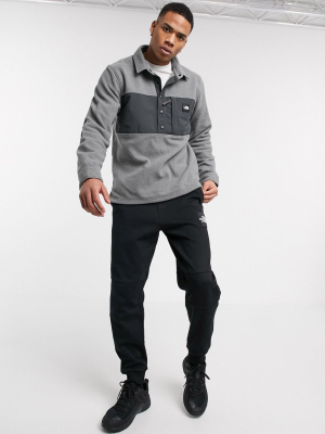 The North Face Davenport Pullover Fleece In Gray