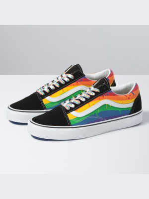 Rainbow Drip Old Skool