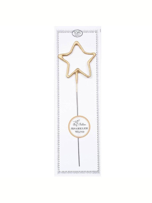 Big Golden Sparkler Wand Star