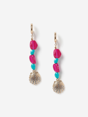 **shell Drop Earrings