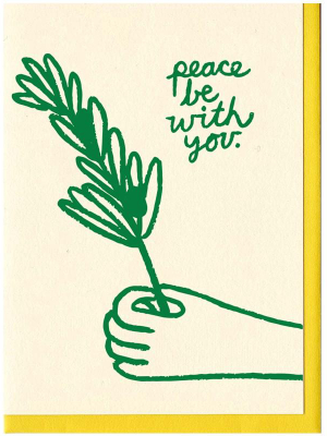 Peace Be With You Card