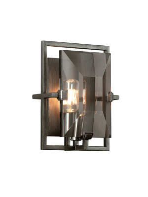 Prism 1lt Wall Sconce Graphite