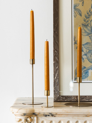 Gold Siena Candleholder