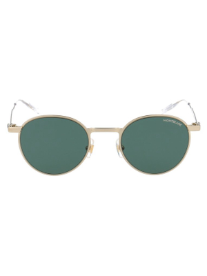 Montblanc Round Frame Sunglasses