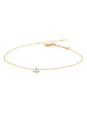 14k Itty Bitty Anchor Bracelet