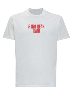 Dsquared2 Slogan Printed T-shirt