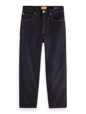 Super-wide Tapered-fit Cotton-lyocell Jeans – Pyrite