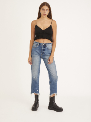 Pistola Charlie High-waisted Straight Leg Jean – Florence