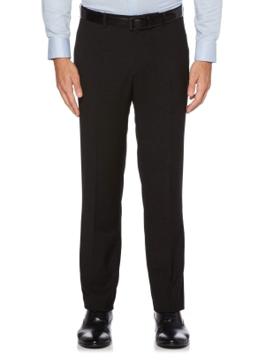 Solid Stretch Suit Pant