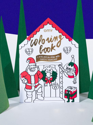 Omy Christmas Colouring Book - Santa's Workshop