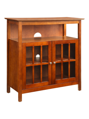 Big Sur Highboy Tv Stand 36" - Convenience Concepts